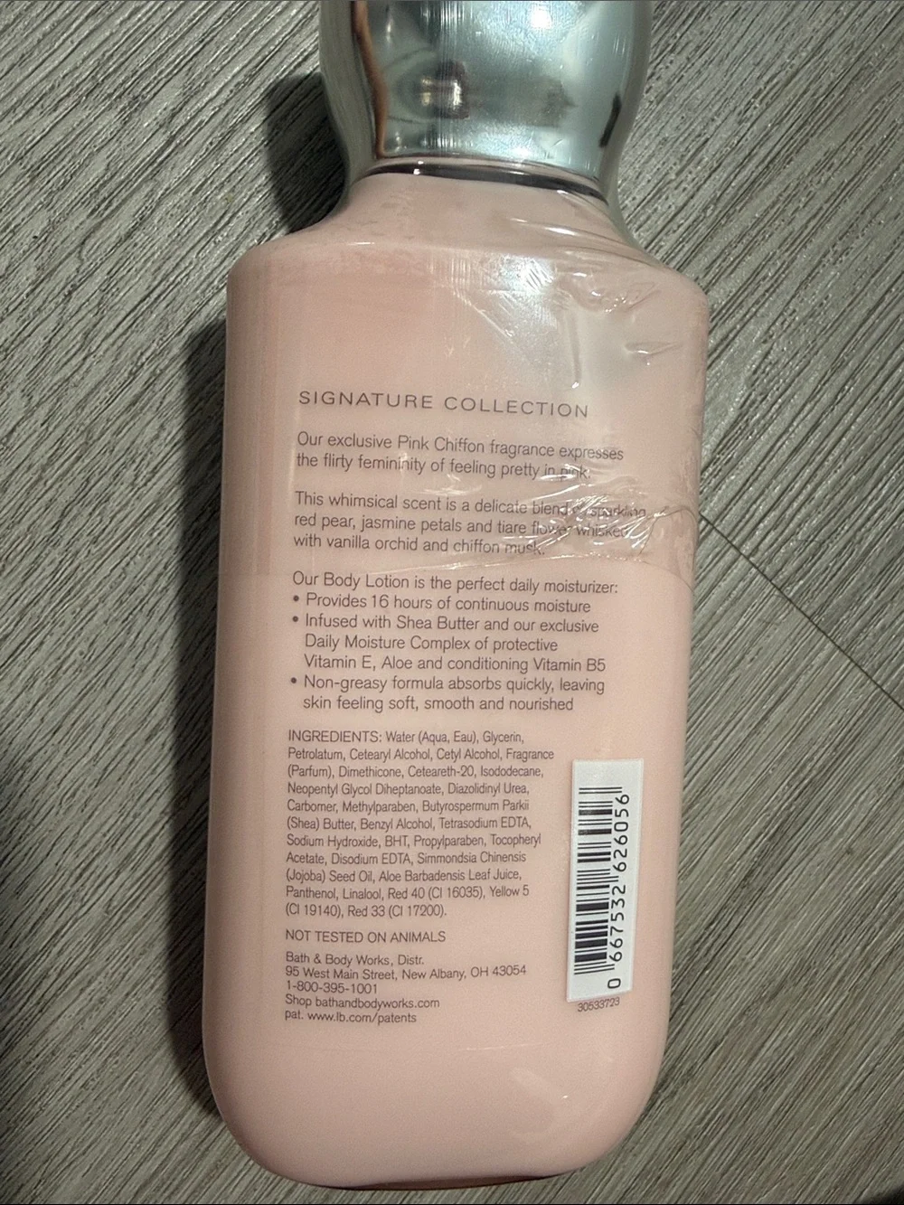 Bath & Body Works Pink Chiffon Body Lotion